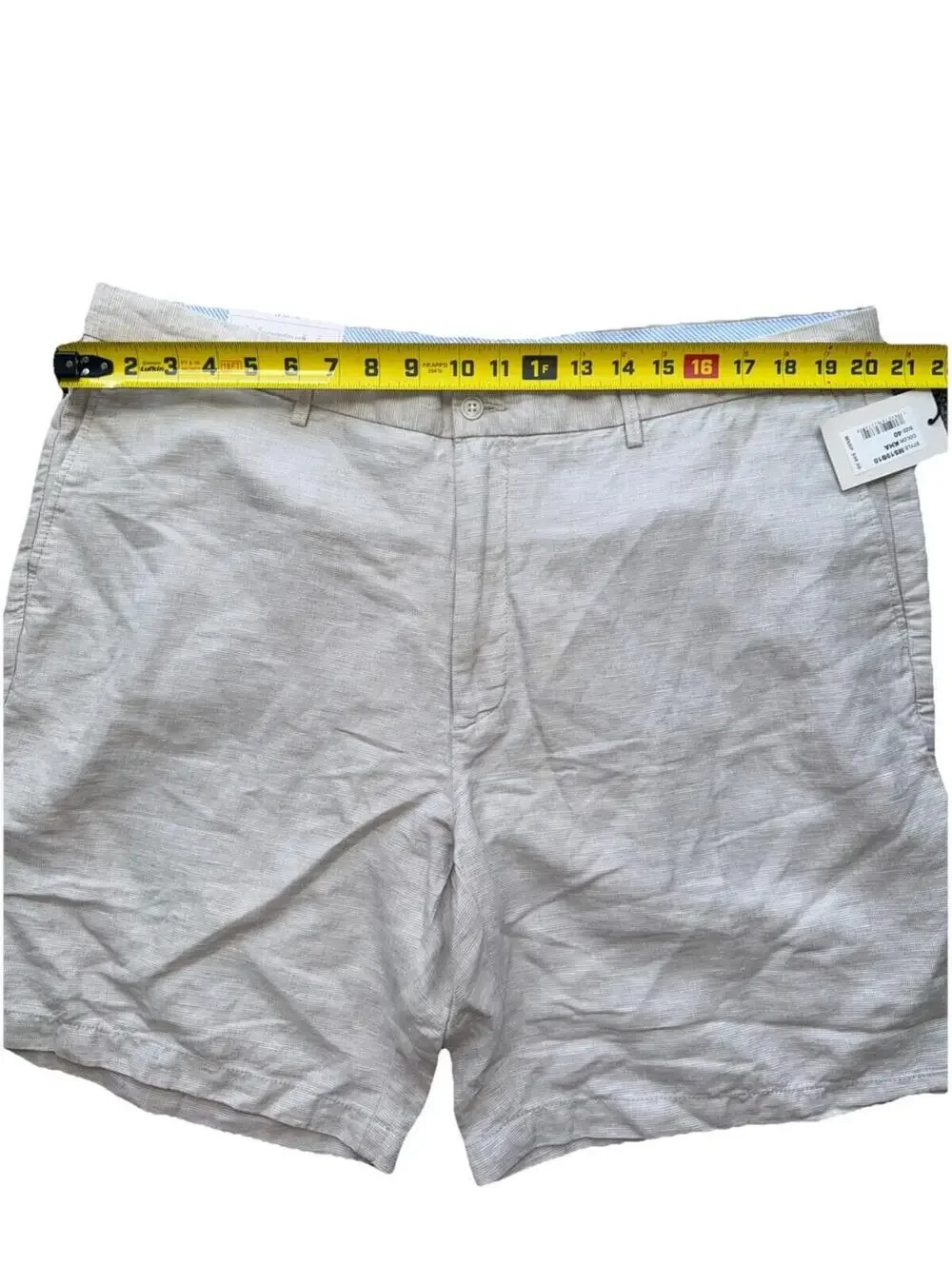 Peter Millar Men’s Seaside Tan Dress shorts 40 NWT
